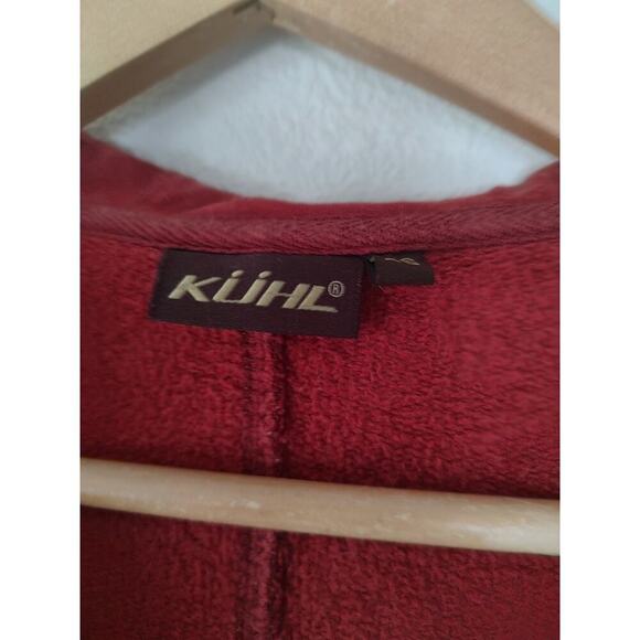 Kuhl Women's Size XS Cranberry Red Asymmetric  Zip Front Hooded Jacket - Picture 5 of 10